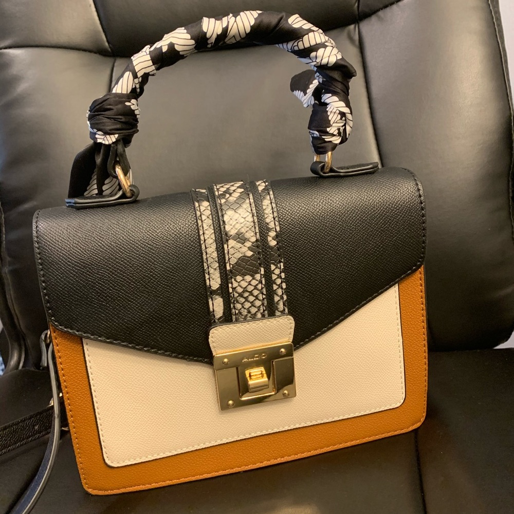 Aldo structured crossbody bag